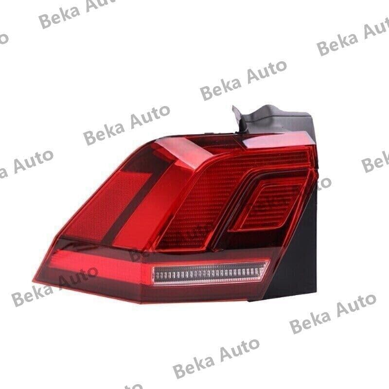 ya 4 8.24 baidi 1-Pack Left Side Outside Tail Light for VW for Tiguan 2017-2021