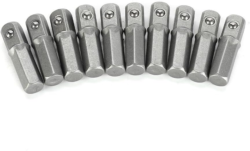 ya 14 9.20 baidi Metal Socket Adapter Quick Chan 1/4 Hex To 1/4 Square Drive New-1