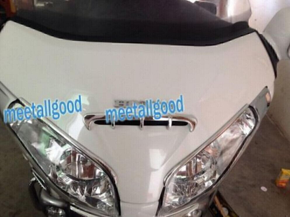ya 6 8.24 baidi Motorcycle ABS Plastic Eyebrows Trim for Honda GL1800 2001-2011
