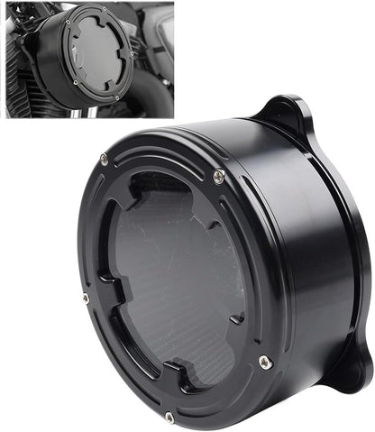 ya 5 8.10 Air Cleaner Intake Filter Kit for Harley Softail Touring Road Glide Dyna Black