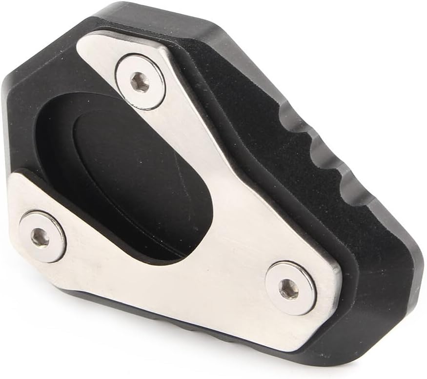 ya 4 8.8.2 Side Stand Kickstand Foot Plate Pad for Kawasaki ZX-10R 2011-2023 Black
