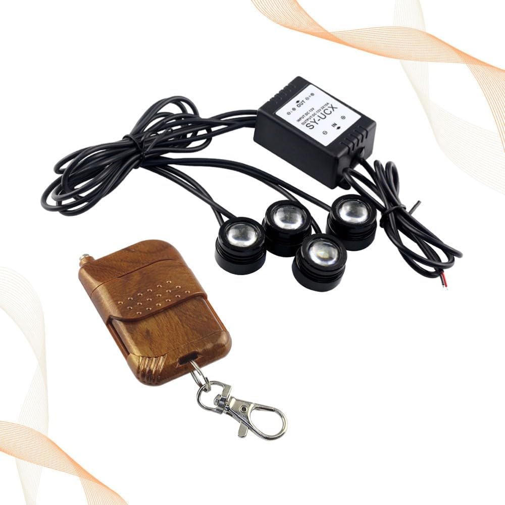 ya 13 9.15 baidi 4 In Light Emergency Flashing Car Strobe Daytime Running