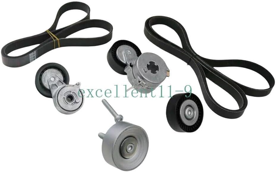 ya 28 10.13 zhengce 3.0T Drive Belt Kit 6PK2411 06E903137J for Audi A4 A6 BYU AUK BKH CALA BDW
