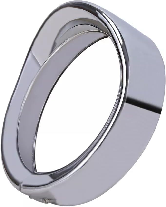 ya 6 8.14 7-inch headlight decorative ring shield chrome plated for Harley Street Glide FLHX