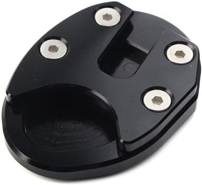 ya 2 8.15 Motor kickstand Foot Support Side Stand Pad Fit SYM MAXSYM TL500 19-2021 Black