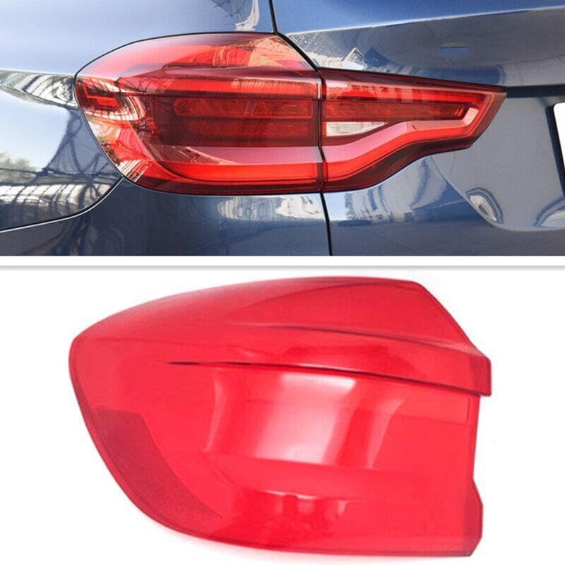 ya 10 9.16 zhengce 1PCS Left Side Outside Tail Lights Lamp Cover Shell Fit for BMW X3 2018-202