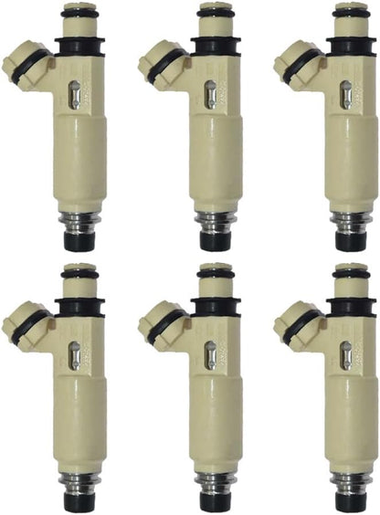 ya 10 9.16 baidi 6Pcs Fuel Injectors For 1998-2003 for Mitsubishi Montero Sport 3.0L V6 23250-20040