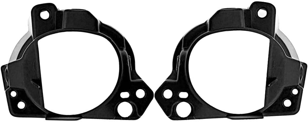ya 9 10.24 2x Front Left+Right Fog Light Lamp Bezel Mounting Bracket for Mazda 3 2013-2016