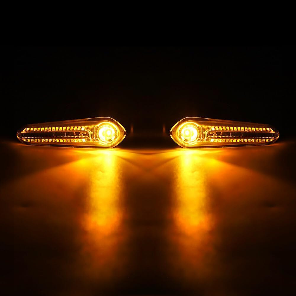 ya 7 8.24 baidi LED Rear Turn Signal Light Indicator Lamp for Yamaha YZF R6 R1 R1M R1S T-MAX 530