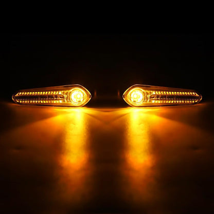 ya 7 8.24 baidi LED Rear Turn Signal Light Indicator Lamp for Yamaha YZF R6 R1 R1M R1S T-MAX 530