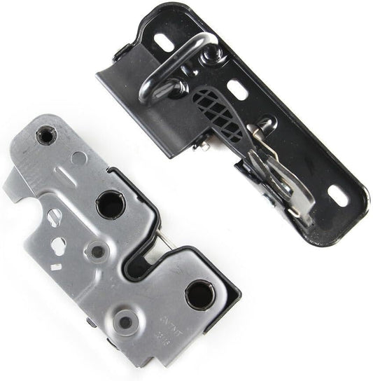 ya 11 9.14 baidiBonnet Hood Latch Lock Actuator Upper & Lower for VW for Golf for Jetta MK5 Rabbit GTI