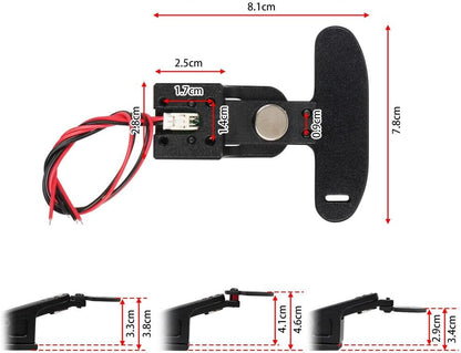 ya 5 8.10 Racing Steering Wheel Magnetic Paddle shifters for Logitech 923 G27 G25 G29 G920