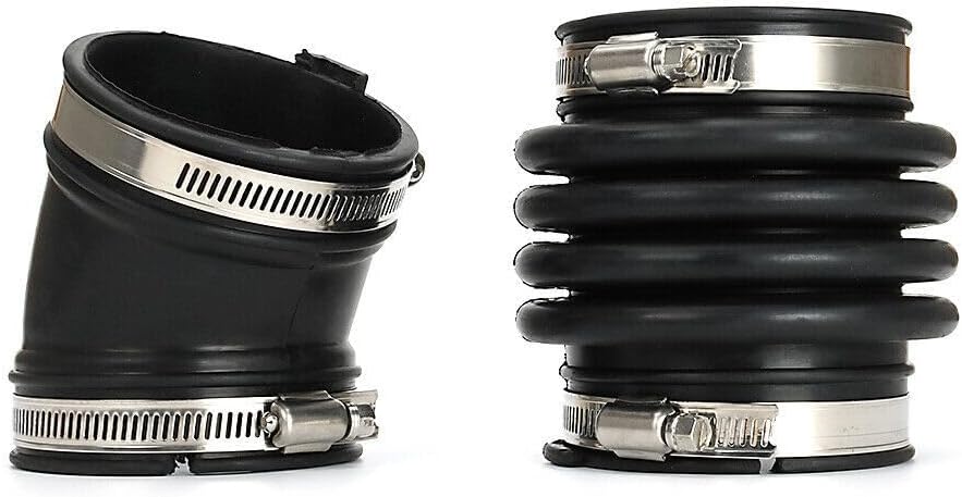 ya 10 9.16 baidi 2x Air Intake Resonator Hose Tube Duct Boot for Infiniti G35X 03-07 16576-EG00A