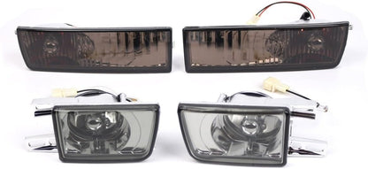 ya 10 9.16 zhengce Front bumper fog lights+turn signal lights suitable for VW for Golf suitabl