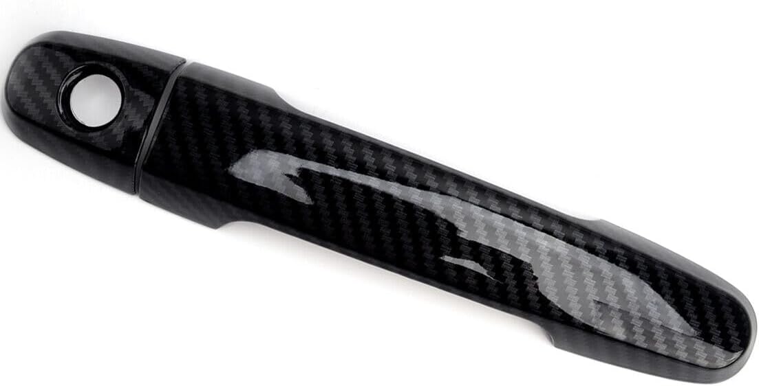 ya 2 8.15 Carbon Fiber ABS Door Handle Cover Trim fit for Toyota for Camry for Corolla Highlander