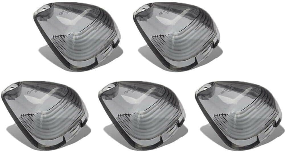 ya 13 9.15 baidi 5 Smoke Cab Roof Running Marker Light Cover Lens For for Ford F-250 F-350 Super Duty