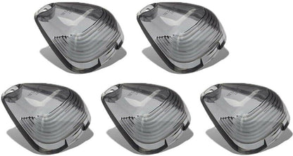 ya 13 9.15 baidi 5 Smoke Cab Roof Running Marker Light Cover Lens For for Ford F-250 F-350 Super Duty