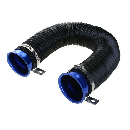 ya 9 10.24 75mm Offroad Cold Air Intake Pipe Inlet Hose Pipe Car Flexible Extensible B
