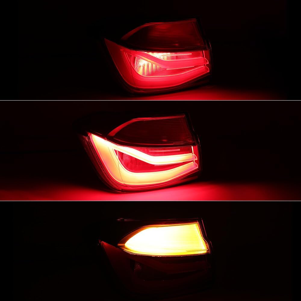 ya 10 9.16 zhengce Rear left brake stop light tail LED light for BMW 3 series F30 F80 2016-201