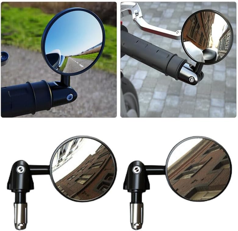ya 14 9.20 zhengce 1 pair of 7/8 inch 22mm adjustable motorcycle aluminum rearview handle rod-1
