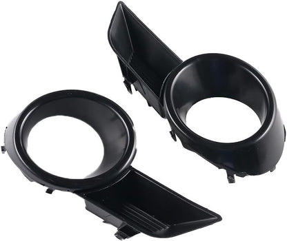 ya 9 10.24 1Pair Front Bumper Fog Light Lamp Cover Grille for Toyota Highlander 2008-2010