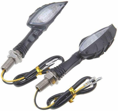 ya 11 9.14 zhengce 4x Motorcycle LED Turn Signal Lights for Harley-Davidson Electra Glide Fatb