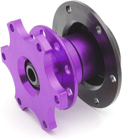 ya 10 9.16 zhengce Sports Steering Wheel Quick Release Snap Off Boss Hub Adapter Purple Univer