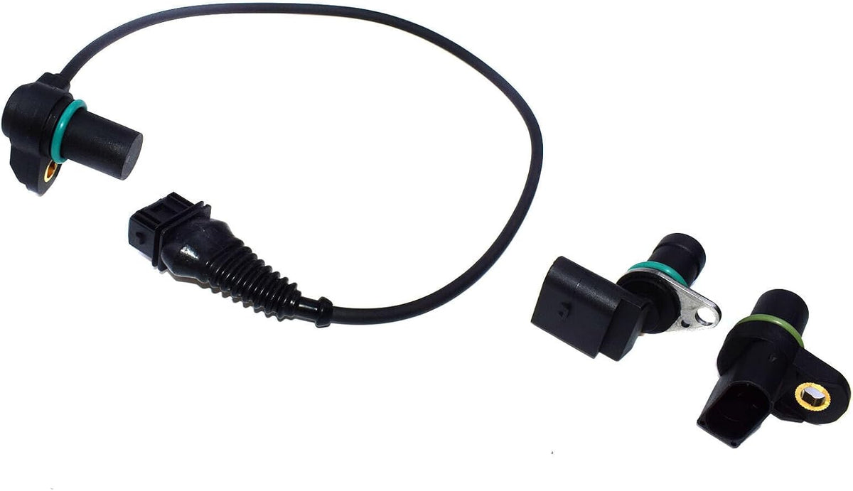 ya 9 10.24 3-Piece Engine camshaft and crankshaft Position Sensor Set Suitable for BMW