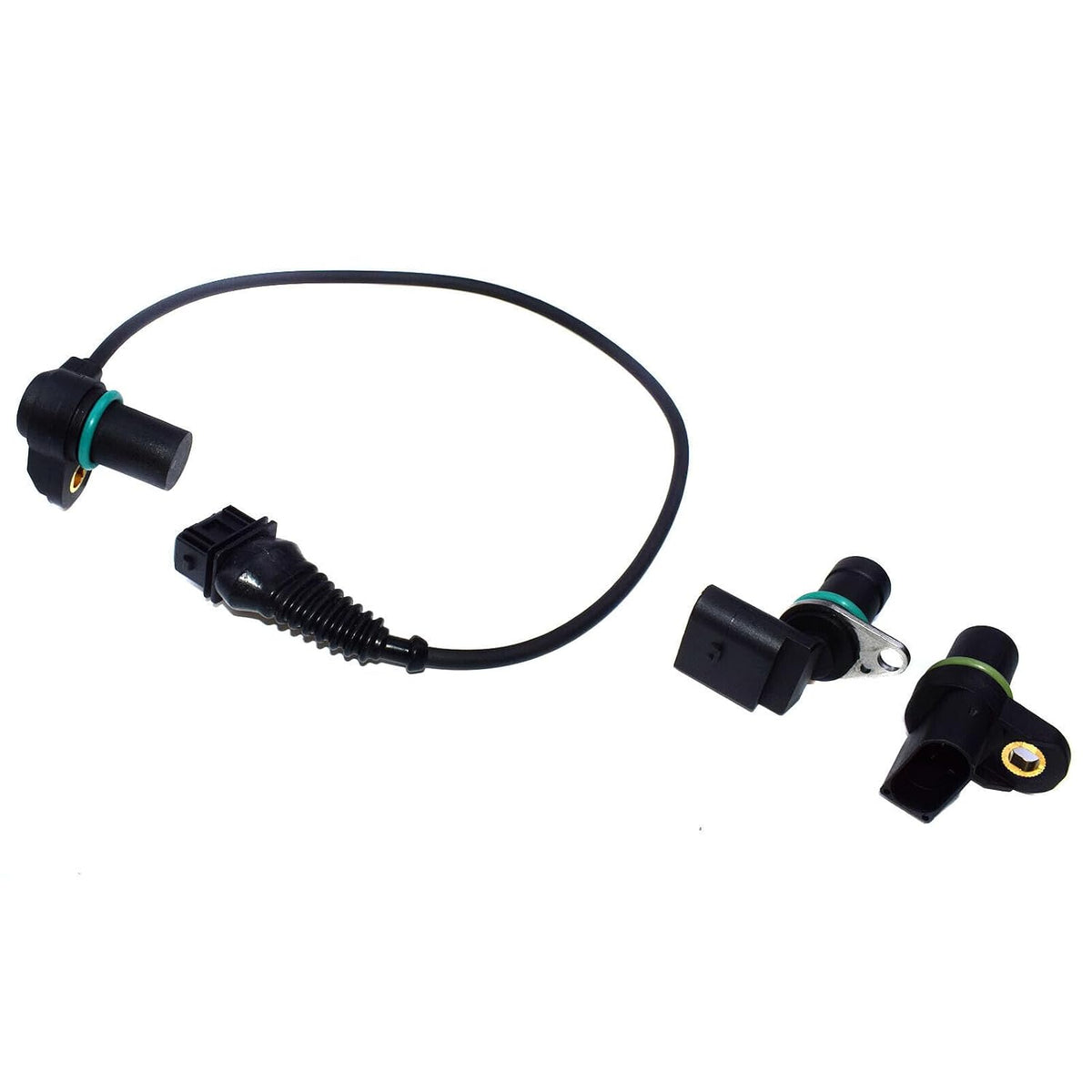 ya 4 8.8.2 3-Piece Engine camshaft and crankshaft Position Sensor Set Suitable for BMW 12141709616 