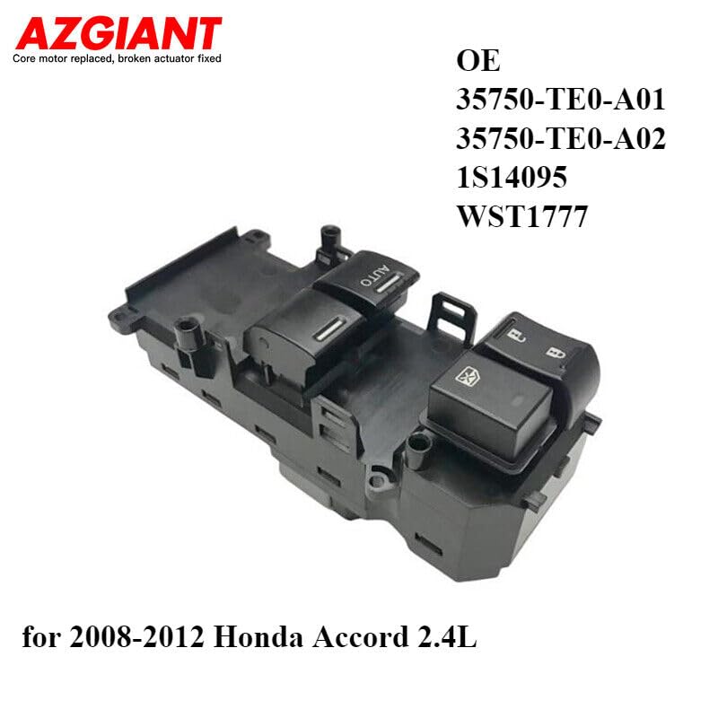 ya 3 8.24 baidi Master Power Window Door Switch Suitable for 2008-2012 for Honda Accord 2.4L