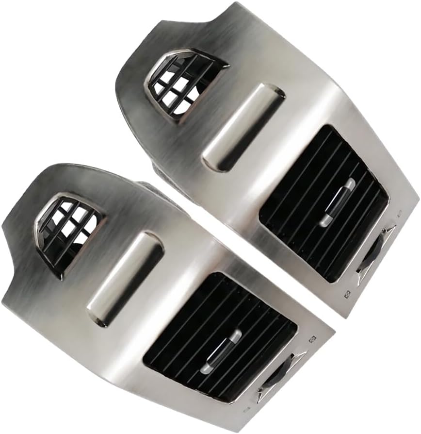 ya 4 8.10 2X Silver Air Outlet Instrument Panel Side Left+Right Side For 2006-2020 for Pajero