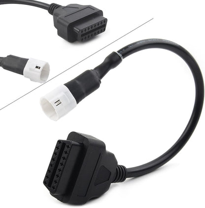 ya 4 8.14 3Pin to 16Pin OBD2 Diagnostic Scanner Adapter Cable for Yamaha YZF-R125 MT-125