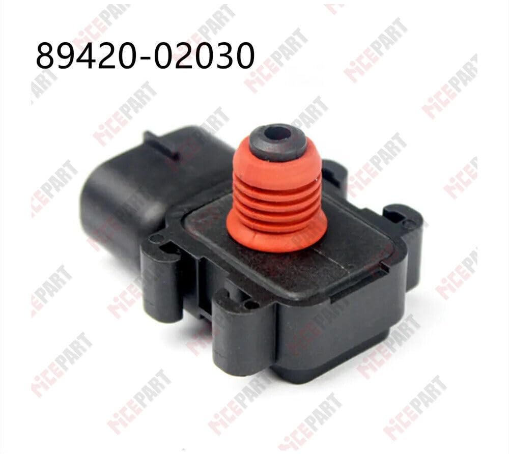 ya 6 8.24 baidi for Man ifold Pressure Map Sensor and Connector 89420-02030 Compatible with for Toyota for Corolla 