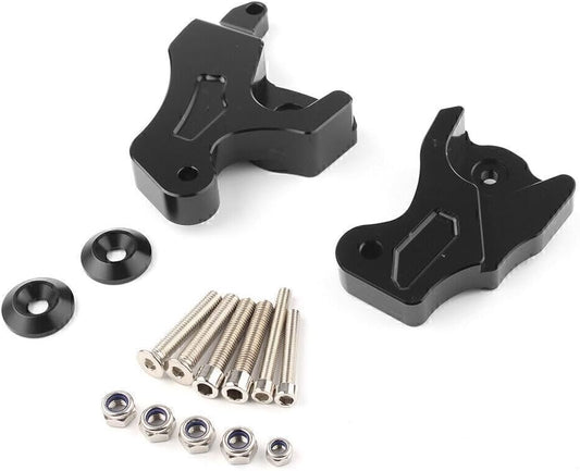 ya 4 8.10 CNC Rear Shock Absorber Riser Adjuster for Yamaha XMAX 250 300 2018-2021 Black