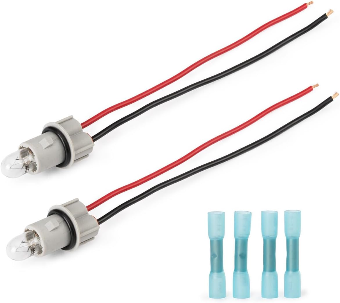 ya 12 10.8 baidi A Pair Side Marker Lamp Light Socket Wire Harness Fits for Mercedes A0005400966
