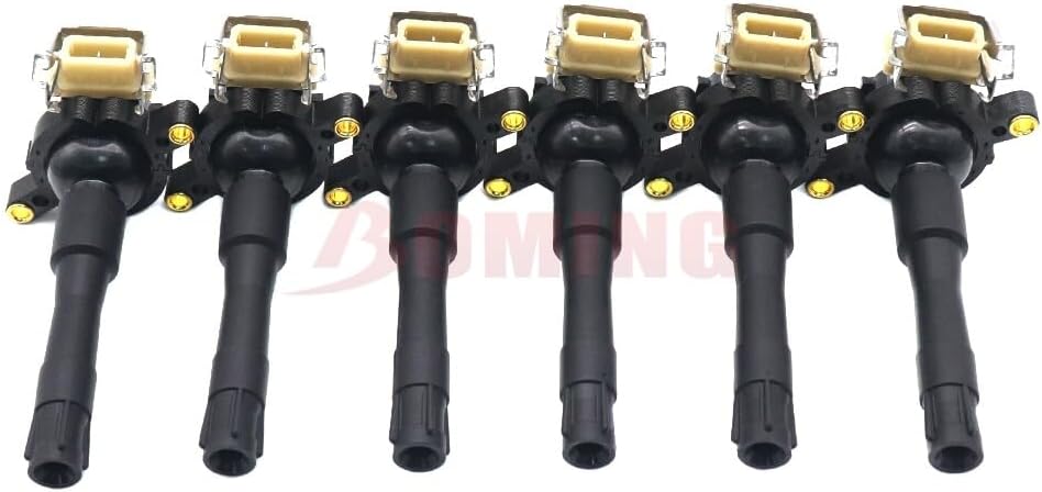 ya 4 8.24 baidi 6PC Ignition Coil for BMW 323i 325i 525i 2.5L 328i 528i 2.8L 330i 3.0L 540i 4.4L