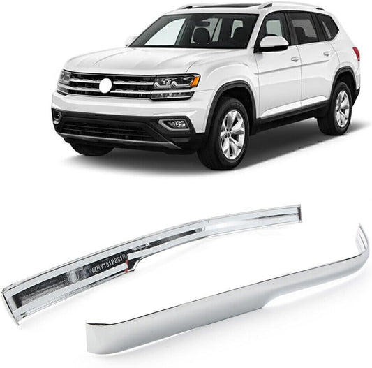 ya 11 9.14 baidi2x Chrome Rearview Door Mirror Cover Trim Strip Fit for VW Atlas 2017-2024