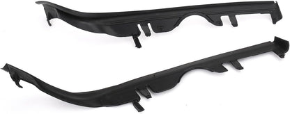 ya 10 9.16 zhengce L+R Pair Upper Headlight Headlamp Gaskets Sealing Strip For 5 E39 99-03