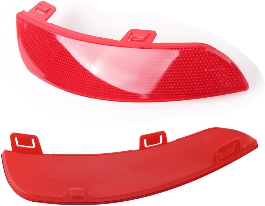 ya 27 10.13 baidi 1 Pair Rear Bumper Reflector Lens for Volvo S40 V50 Left & Right Replacement