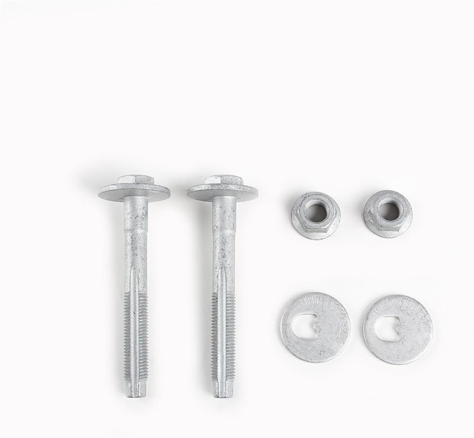 ya 9 10.24 2* Rear Suspension Toe Alignment Eccentric Bolt Nut Kit Fit for VW for Golf for Audi A3