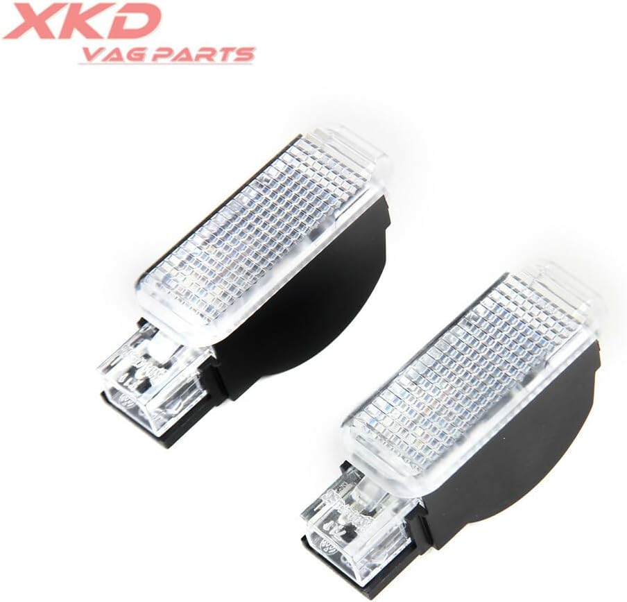 ya 4 8.24 baidi 2Pcs Door Warning Light for Audi A1 A3 for A4 A5 A6 TT for VW Sharan T5 for SEAT Altea Leon