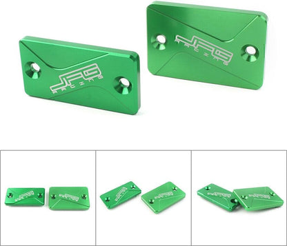 ya 6 8.24 baidi Front&Rear Brake Reservoir Fluid Covers Caps Fit for Kawasaki KLX125 150S KLX250 300