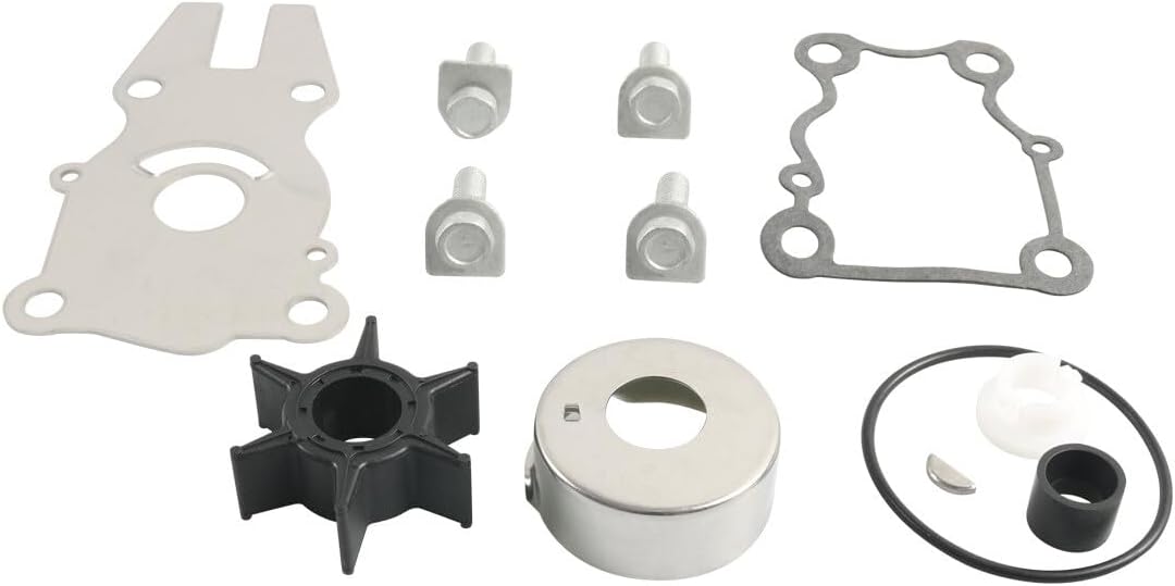 ya 2 8.15 Water Pump Impeller Repair Kit for Yamaha 40HP/50/60HP Outboard 63D-W0078-01-00