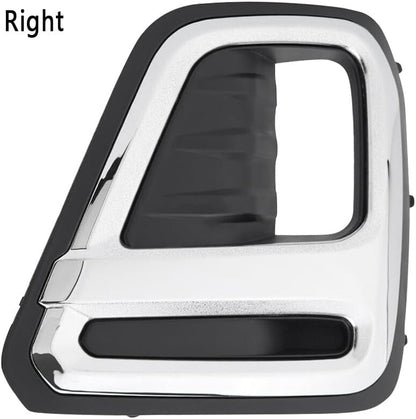 ya 7 8.24 baidi 1 Pair Front Bumper Fog Light Trim Cover Cap Bezel For 2019-2021 for Subaru Forester