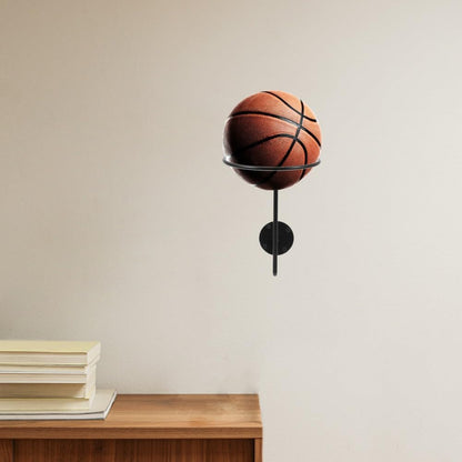 ya 4 8.24 baidi Wall-Mounted Storage Rack Baseball Hat Organizer Basketball Display Stand