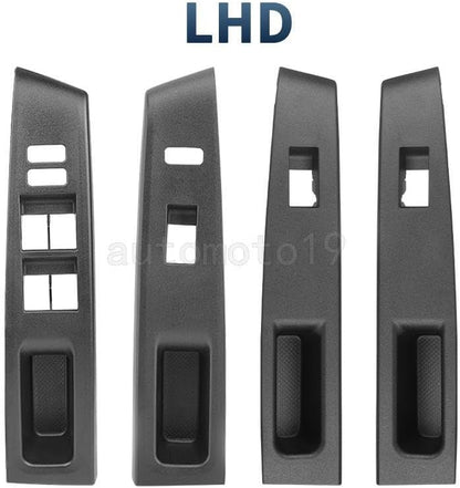 ya 10 9.16 baidi Front/Rear Left Right Window Switch Bezel Panel Cover for Toyota Yaris 2012-2014