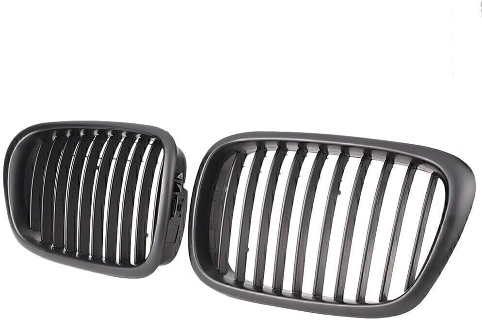 ya 4 8.14 for BMW E39 5 Series 525/528/530/535/540 2000-2003 02 Front Kidney Grilles Grill