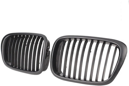 ya 4 8.14 for BMW E39 5 Series 525/528/530/535/540 2000-2003 02 Front Kidney Grilles Grill