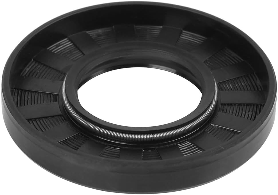 ya 4 8.8.2 35mm x 72mm x 10mm Black Rubber Cover Double Lip TC Oil Shaft Seal