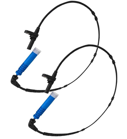ya 10 9.16 zhengce 2pcs Rear Left and Right ABS Wheel Speed Sensor for BMW X3 2.5L 3.0L 2004-2